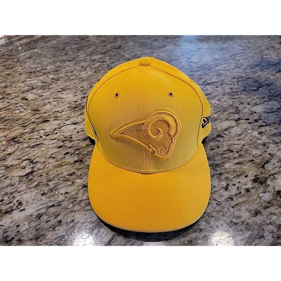 Los Angeles LA Rams Hat Cap NFL Football New Era 9Fifty Mens Adjustable Snapback - Picture 9 of 9